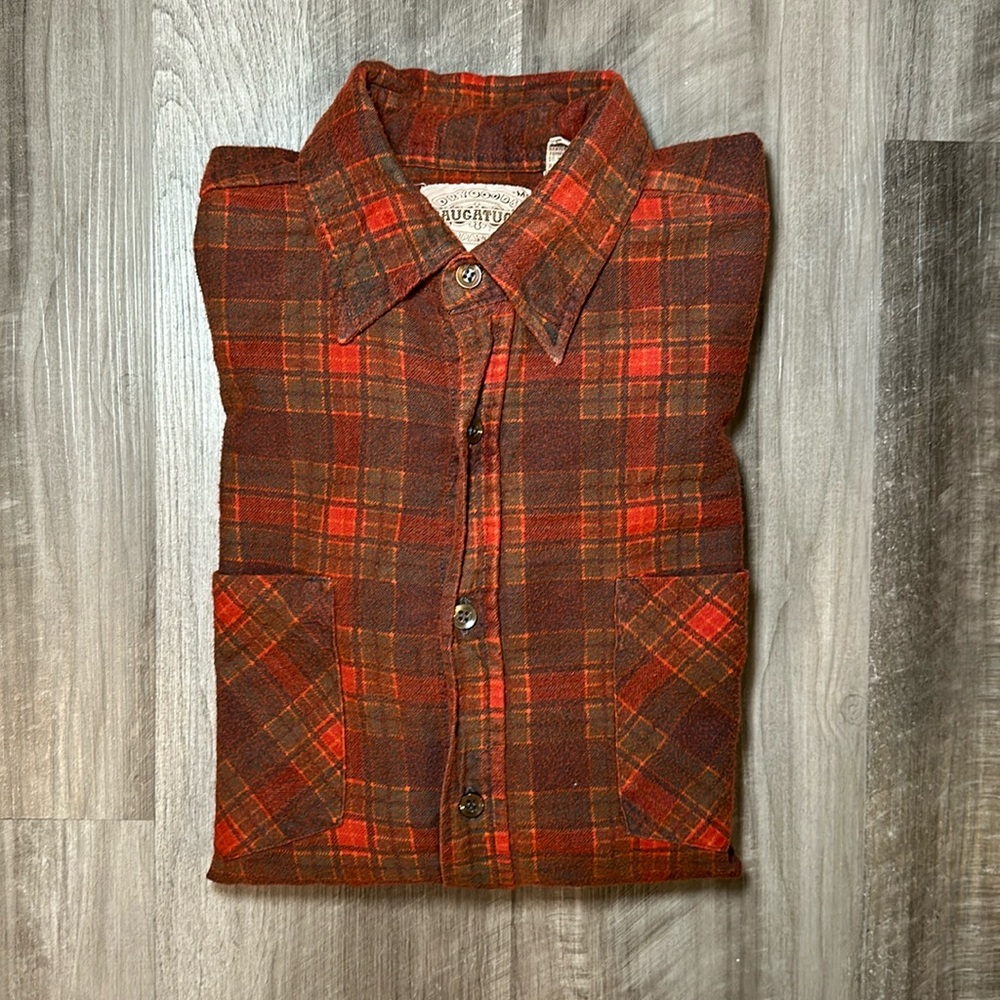 Saugatuck Dry Goods Company Flannel Long Sleeve Button Down - Medium